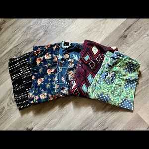 Assorted LuLaRoe leggings, size TC